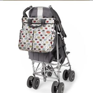 Skip Hop Duo Signature Diaper Bag Multi Pod Multi-Colored